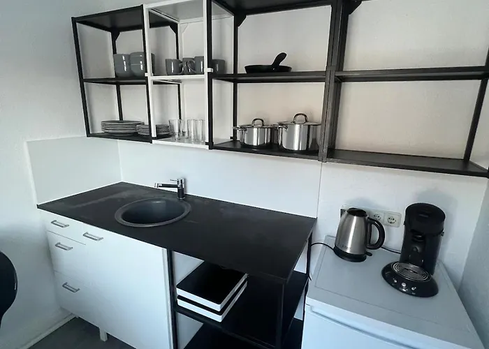 아파트 Sehr Zentrales Kleines Ruhiges 데트몰트